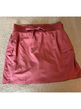Gerry Weber Drawstring Coral Mini Skirt with Cargo Pockets